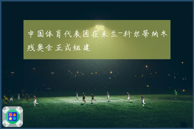 中国体育代表团在米兰-科尔蒂纳冬残奥会正式组建